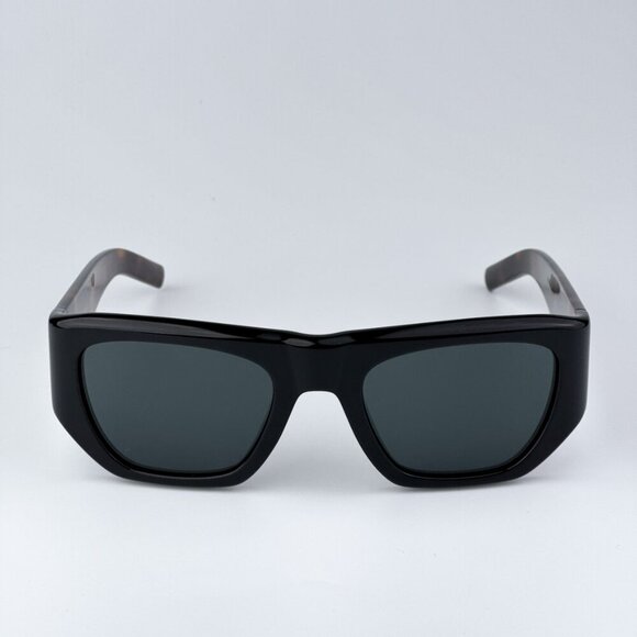 Saint Laurent SL740 004 BRAND NEW Sunglasses Black Havana Square Unisex - Picture 1 of 9